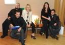 Alessandro Parise, Giacomo Del Colle Lauri Volpi,Paola Veneto, Isabella Carle e Daniel Dwerryhouse